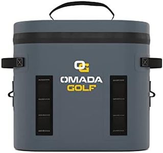 OMADA GOLF Cooler | 24 Hour Ice Chest | for Any Golf Push Cart | Hard Portable Cooler