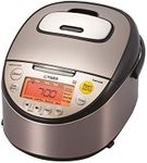 Tiger JKT-S10A Multi-Functional Induction Heating Rice Cooker, Slow Cooker, Food Steamer, Programmable Multi Cooker with LCD Display and Pre-Set Times