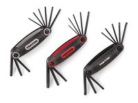 TEKTON 25152 25-pc. Folding Hex Key Wrench Set, Inch/Metric/Star