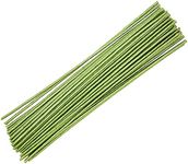 50 Piece 6 Gauge Green Floral Wire for Flower Stems, DIY Crafts, Wedding Decorations (16 Inches)