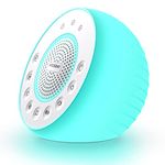 Housbay Glows White Noise Sound Machine - Night Light for Baby, Kids, 31 Soothing Sounds for Sleeping, Relaxation - Sleep Machine for Adults, Baby