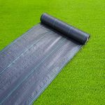 GDNaid 4ft x 100ft Weed Barrier Landscape Fabric 3.2oz Woven Heavy Duty Garden Ground Cover 4-Foot by 100-Foot