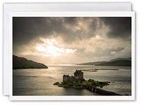 Neil Barr Eilean Donan Castle Dornie - Scotland Greeting Card by Scottish Landscape Photographer Blank Inside