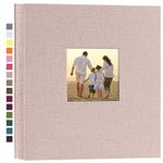 Finksy Linen Hardcover Photo Album 4x6 600 Photos Large Capacity for Family Wedding Anniversary Baby Vacation