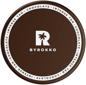 BYROKKO Shine Brown Chocolate Sunbed Tanning Accelerator (200 ml), Sunbed Cream Effective In Sunbeds & Outdoor Sun, Super XXL Fast Bronzing Cream for Intense Chocolate Tan