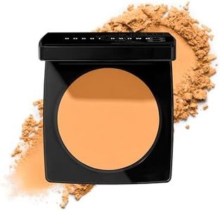 Bobbi Brown Sheer Finish Pressed Powder | Oil-Absorbing, Mattifying Setting Powder for All-Day Shine Control | Includes Puff, 0.32 Ounce, Soft Honey