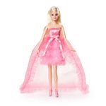 Barbie Doll, Kids Toys, Birthday Wishes™ Doll, Blonde in Pink Satin and Tulle Dress, Fashion Collectibles, Special Occasion Gifts