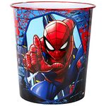 Spiderman Kids Childrens Waste Bucket Paper Bin Basket for Bedroom Study Desk Dustbin