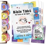 Bible Tabs for Kids - 63 Pieces Set