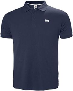 Helly Hansen Hombre Polo Driftline, M, Azul marino