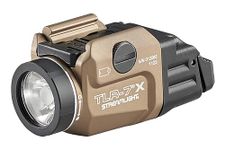 Streamlight 69429 TLR-7A Flex 500-Lumen Low-Profile Rail-Mounted Tactical Light, Includes High Switch Mounted on Light Plus Low Switch in Package, Battery and Key kit, Flat Dark Earth, Box