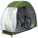 Bike Tent for Outdoor Storage,Outdoor Bike Storage and Mobility Scooter Shelter,Bicycle Cover and Garden Bike Storage Shed,Tidy Tent Large Bike Cover,Waterproof Bike Rain Shelter (Green)