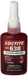 Loctite 21448 Green 638 High Strength Retaining Compound, 50 mL Bottle