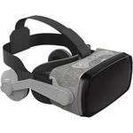 TRIDEO (𝟏𝟓 𝐘𝐄𝐀𝐑𝐒 𝐖𝐀𝐑𝐑𝐀𝐍𝐓𝐘) Universal VR Headset for Smartphones, 3D Glasses for TV, Movies & Video Games, Compatible with Android & iOS Phones, Fits 3.5-7 Inch Screens