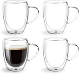 Glass Coffee Mugs 350ml, Top-spring