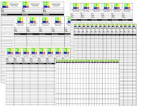 60 Water & Tear Proof Geocache Logs - 6 Different Sizes - Fits almost ALL Caches