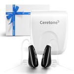 Ceretone Hearing Aids for Seniors with Noise Cancellation, BTE (Behind-the-ear) Hearing Aids for Adults, Discreet & Comfortable Fit, Ceretone Great Gift