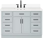 ARIEL Hepburn 49" Grey Bathroom Van