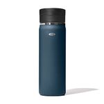 OXO Good Grips 20oz Thermal Mug Water Bottle, Dark Cobalt