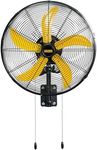 HiCFM 20" Oscillating Wall Fan, 4800 CFM High Velocity Industrial Wall Mounted Heavy Duty Shop Fans with 3 Speed Settings 80° Oscillation for Commercial Garage Warehouse workshops Factory