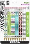 Zebra Pen Style#2 Mechanical Pencil 0.7mm Assorted 12-Pack (50212)