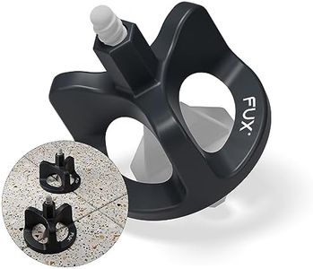 FUX® Système de nivellement pour carrelage 3mm, kit nivellement carrelage : 50 cadrans de serrage + 100 croisillons autonivelants 3mm, outillage carreleur, kit carreleur (150 Set 3mm)