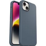 OtterBox Symmetry+ Case for iPhone 14 Plus with MagSafe, Shockproof, Drop proof, Protective Thin Case, 3x Tested to Military Standard, Antimicrobial Protection, Blue