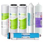 APEC Water Systems FILTER-MAX-ESPHUV-SS 75 GPD High Capacity Complete Replacement Set For Essence Series ROES-PHUV75 Reverse Osmosis System Stage 1-7