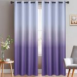 Yakamok 84 Inch Long Ombre Curtains