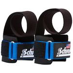 Schiek Sports Model 1000-PLS Deluxe Power Lifting Straps - Blue