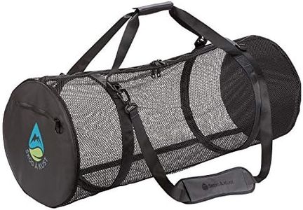 Skog Å Kust SCUBASak Collapsible Mesh Duffle Bag with Exterior Waterproof Pocket