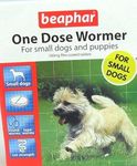 Beaphar One Dose Wormer Small Dog Puppy Worming 3 Tablets