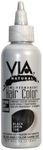 Via Natural Semi-Permanent Hair Color 118 ml, 128 Black Satin