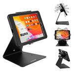 CarrieCathy Desktop Anti-Theft Security Kiosk POS Stand Holder Enclosure for 8.4" 2021 iPad Mini 6, Flip & Rotate