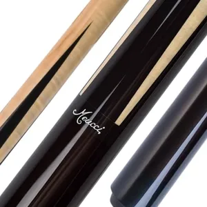 Meucci Pool Cues - Sneaky Pete Pool Cue, Black - Elegant Maple and Ebony-Colored 19oz Pool Cue with Low Deflection Shaft, Balanced Design/Feel, High End Pool Sticks for Adults, Amateur, Pro Players