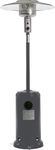 REALGLOW Umbrella Gas Patio Outdoor Heater - Heat Adjustable 13KW - Easy Ignition, Safety Tip-Over Switch - 27mm Regulator, Grey