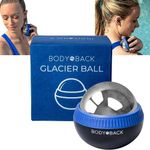 Body Back Glacier Ball - Cryosphere Therapy Massage Roller Ball, Ice Roller Ball, Cold Ball for Plantar Fasciitis Relief with Removable Ice Roller for Face or Lacrosse Ball Rolling