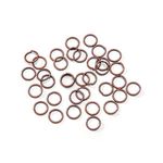 Darice 120 Piece Jump Ring, 7 mm, Antique Copper Finish