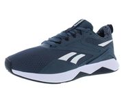 Reebok Men's Nanoflex TR 2.0 Cross Training Shoes, East Coast Blue/Obsidian/Cloud White-blue, 10.5