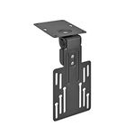 Mount-It! MI-LCDCM Kitchen Under Cabinet Mount TV Ceiling Mount Folding Bracket, 90 Degree Tilt, Fold Down, Swivel for 13 to 23 inch LCD, TV, LED, Monitor, Flat Screens up to VESA 100x100