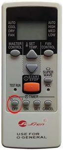 SSen® AC Remote AR-JE11 Compatible with O General Window AC (Color White) (IF Remote Model No.Not Match Exactly, AC Will not Work)