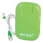 Wet-Stop3 Green Bedwetting Enuresis Alarm with Sound and Vibration, Moisture Sensor for Boys or Girls