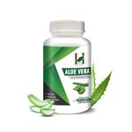 H&C Aloe Vera Capsules - 900mg per Serving, 120 Vegan Capsules | for All Wellness and Rejuvenation