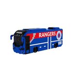 FOCO Officially Licensed Rangers FC Football BRXLZ Bricks 3D Coach Toy Model - Scottish Premiership Construction Toy - 1347 Pieces - Ages 12+ - Sports Merchandise