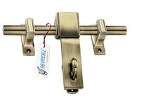 ARRI Shoppeble Eros 10 Inches Door Aldrop Latch for Door Fitting Kit Door Accessories Brass Antique Finish