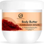 Nuerma Science Ayurvedic Kumkumadi (Kesar) Body Butter For Intense Moisturization and Radiant Skin Glow enriched with Vitamin E Oil, Shea Cocoa Butter, Mulethi Extract & Aloe Vera- 200 GM