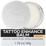 Tattoo Aftercare Balm Cream, Moisturize and Dynamic New Old Tattoo Ink, Tattoo Supplies Contain Coconut Oil 1.76Oz