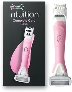Wilkinson Sword Intuition Complete Care Bikini Trimmer for Women, 2in1 Electric Body Hair Trimmer and Razor Shaver Handle with 1 Blade Refill