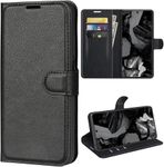 T Tersely Case Cover for Google Pixel 8a (6.1inch), Premium Protective PU Leather Wallet Case with Card Slots for Google Pixel 8a 2024 - Black