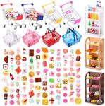 Rotatingpals 161 Pcs Mini Food Mini